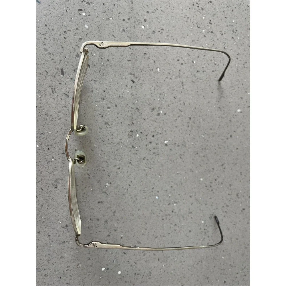 Chaps Eyeglasses FRAMES ONLY 61 1FH 53-19-145 Full Rim Silver